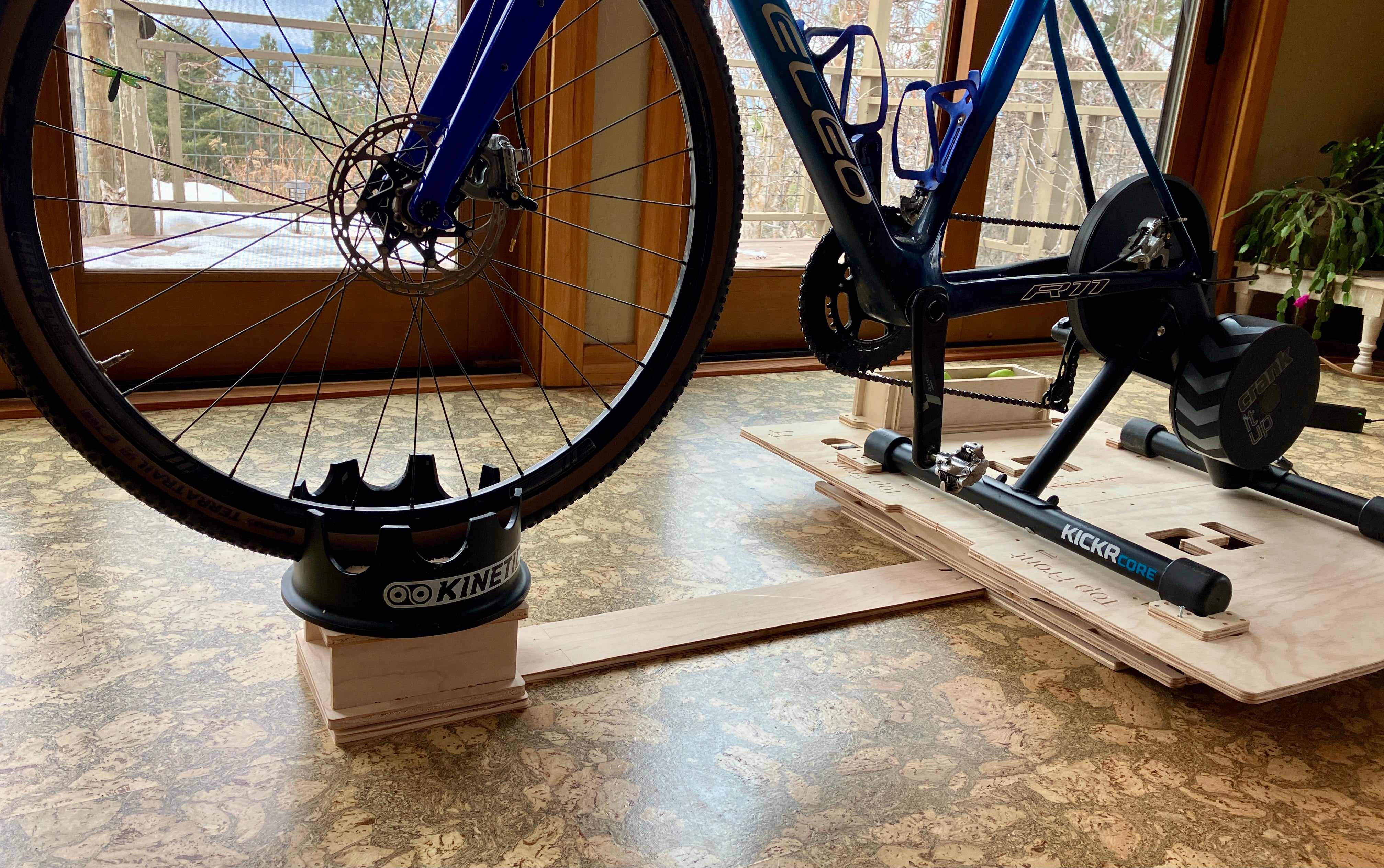 Plywood Rocker plate kit, side-to-side and forward-back motion, connec –  TrainerTweaks